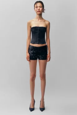 GUIZIO Paillette Short- Shorts