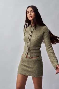GUIZIO Palmyra Knit Cardigan- Sweaters|Knitwear