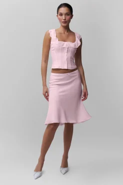 GUIZIO Paloma Lace Top- Sleeveless Tops|Tops