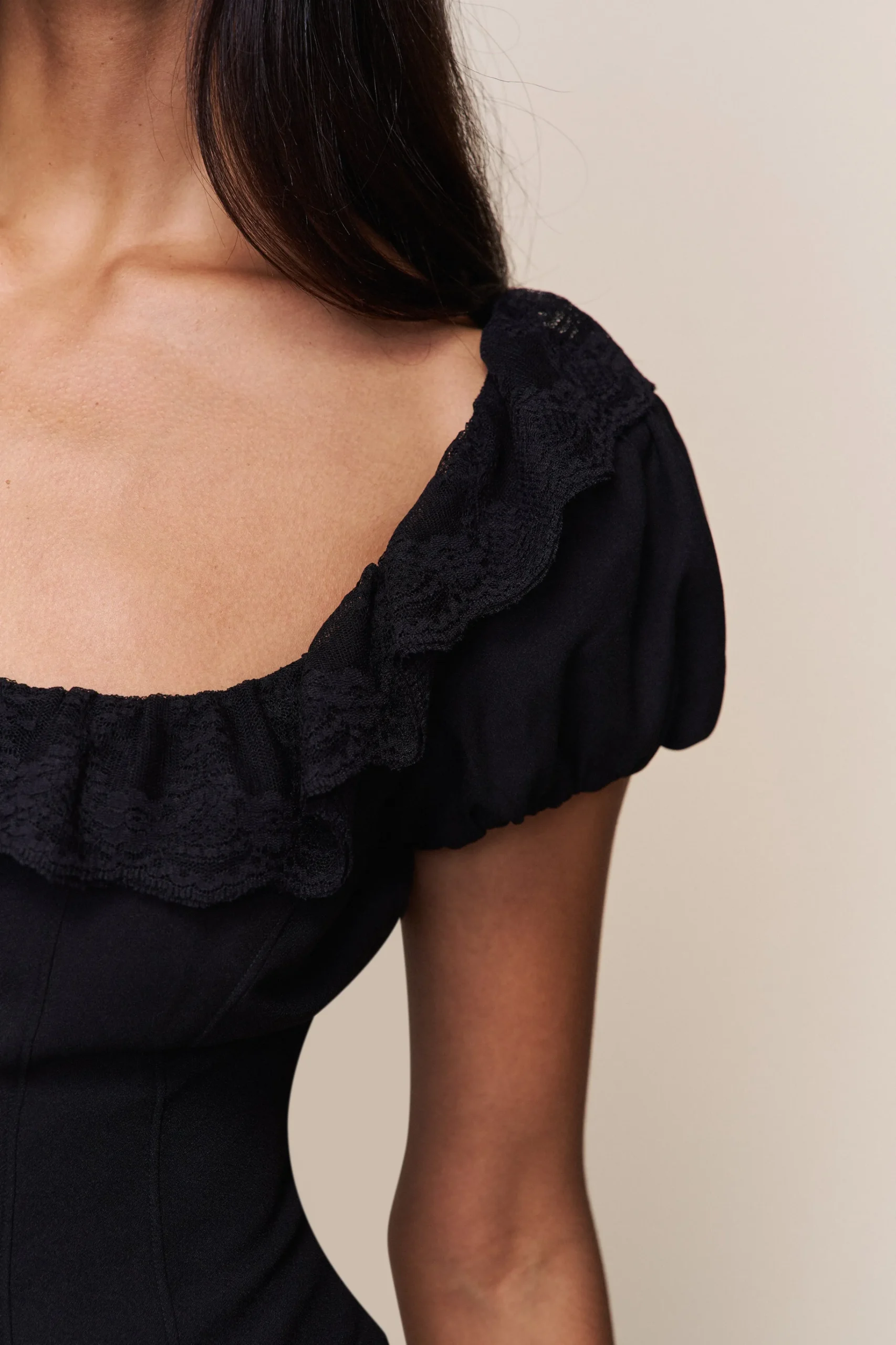 GUIZIO Paloma Short Sleeve Top- Short Sleeve Tops|Tops