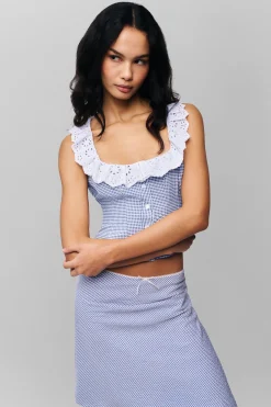 GUIZIO Paloma Skirt- Midi Skirts|Skirts
