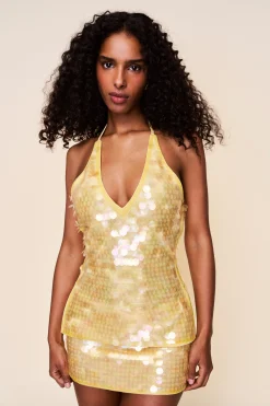 GUIZIO Paradise Micro Mini Skirt- Mini Skirts|Skirts