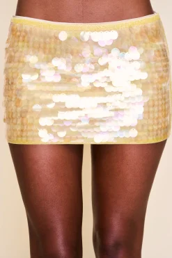 GUIZIO Paradise Micro Mini Skirt- Mini Skirts|Skirts