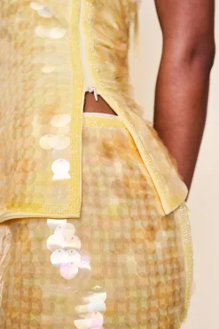 GUIZIO Paradise Micro Mini Skirt- Mini Skirts|Skirts