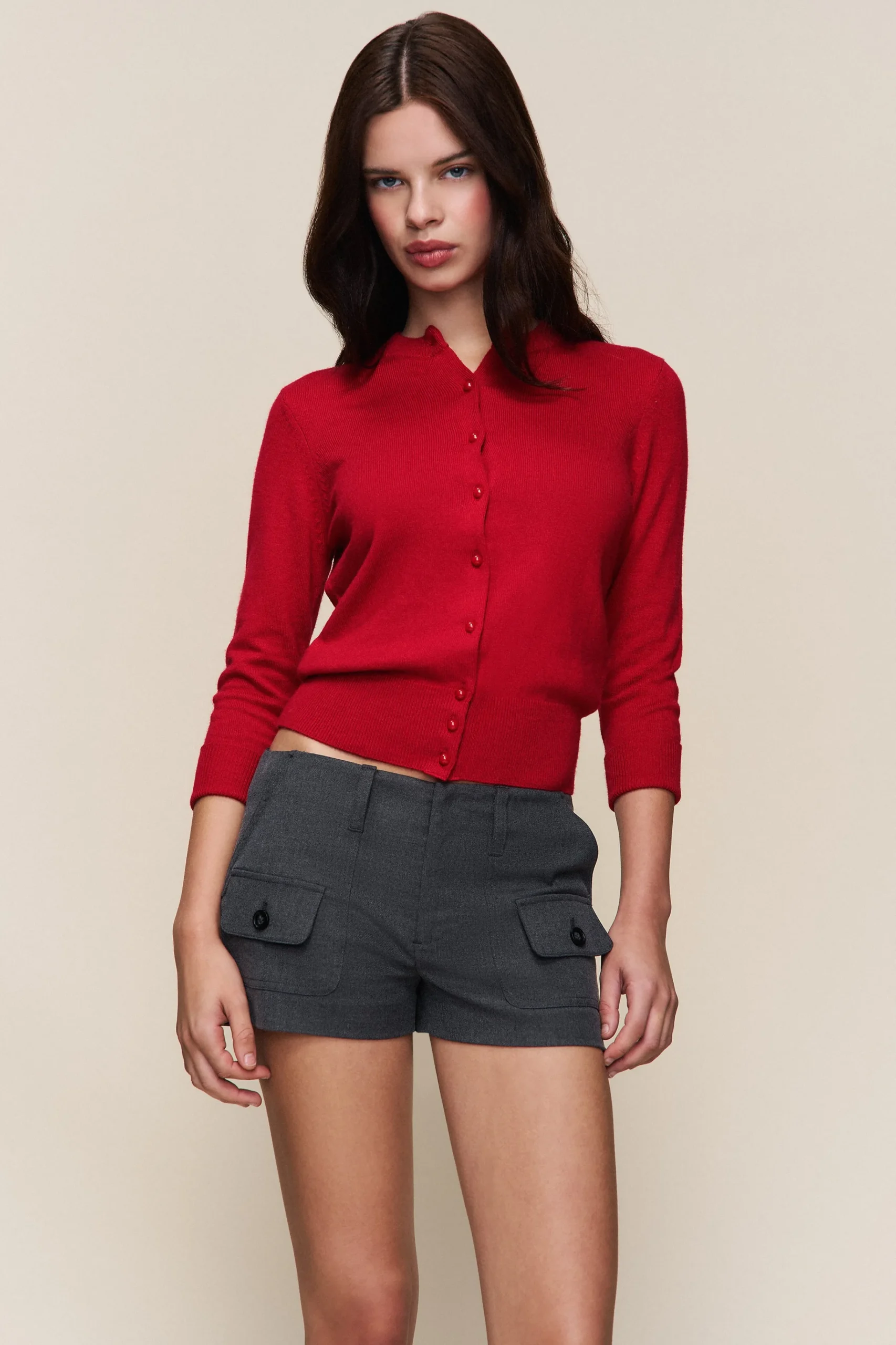 GUIZIO Penelope Patch Pocket Short- Shorts