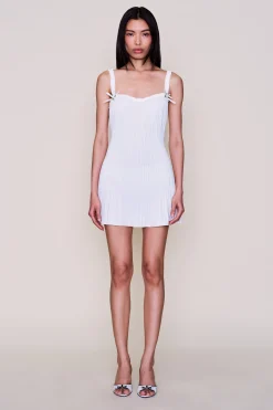 GUIZIO Penelope Plisse Dress- Mini Dresses|Dresses
