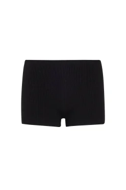GUIZIO Rib Knit Hot Short- Shorts
