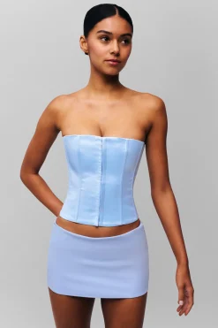 GUIZIO Satin Corset- Corsets|Corsets