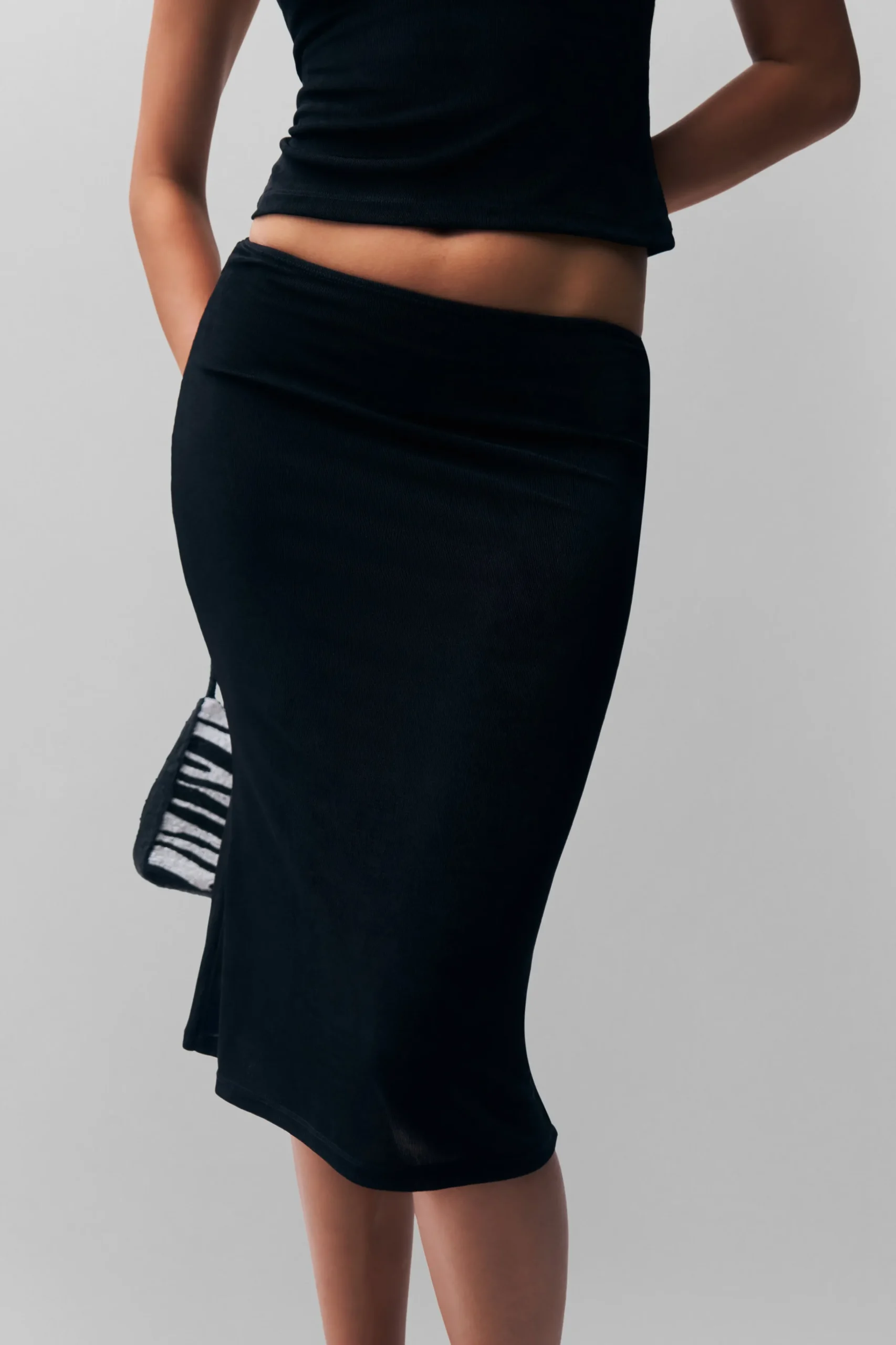 GUIZIO Selene Midi Skirt- Midi Skirts|Skirts