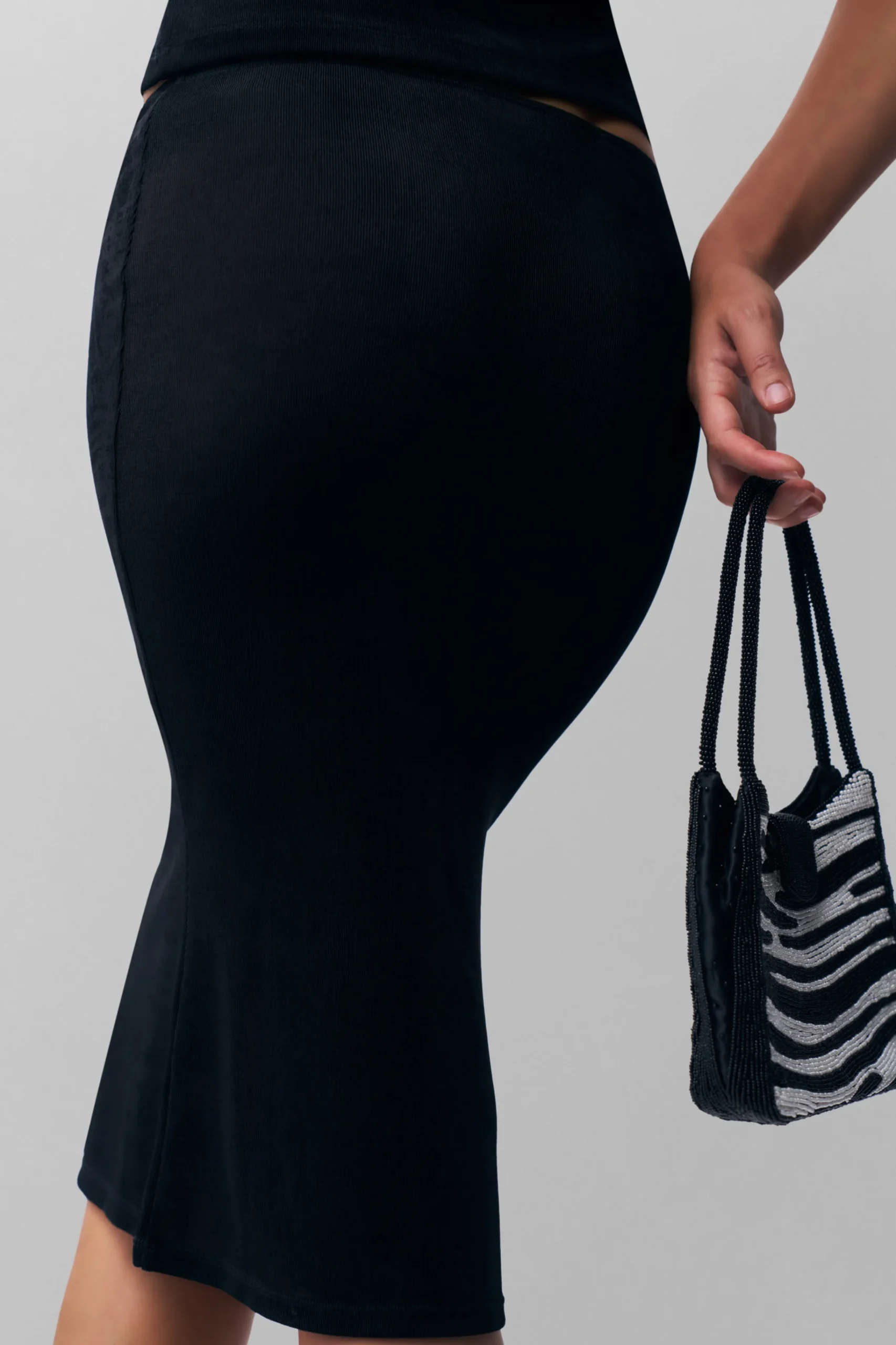 GUIZIO Selene Midi Skirt- Midi Skirts|Skirts