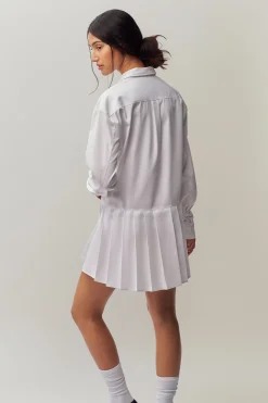 GUIZIO Sennae Shirt Dress- Mini Dresses|Dresses