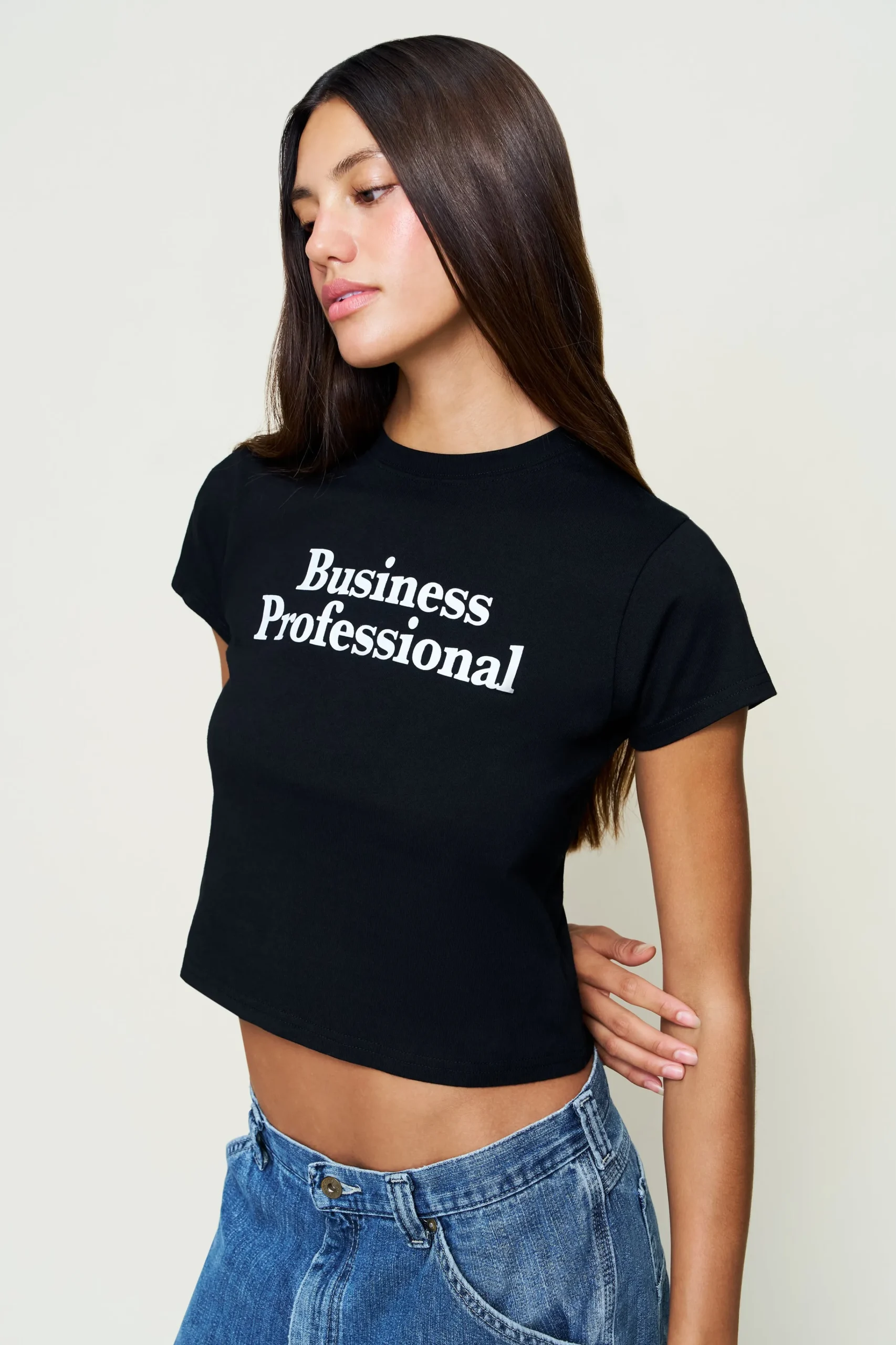 GUIZIO Shrunken Tee- Tees|Tops
