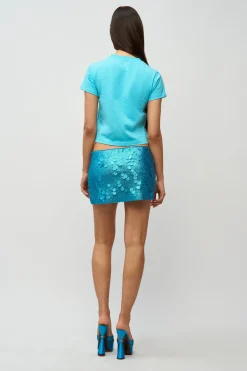 GUIZIO Shrunken Tee St. Barts- Tees|Short Sleeve Tops