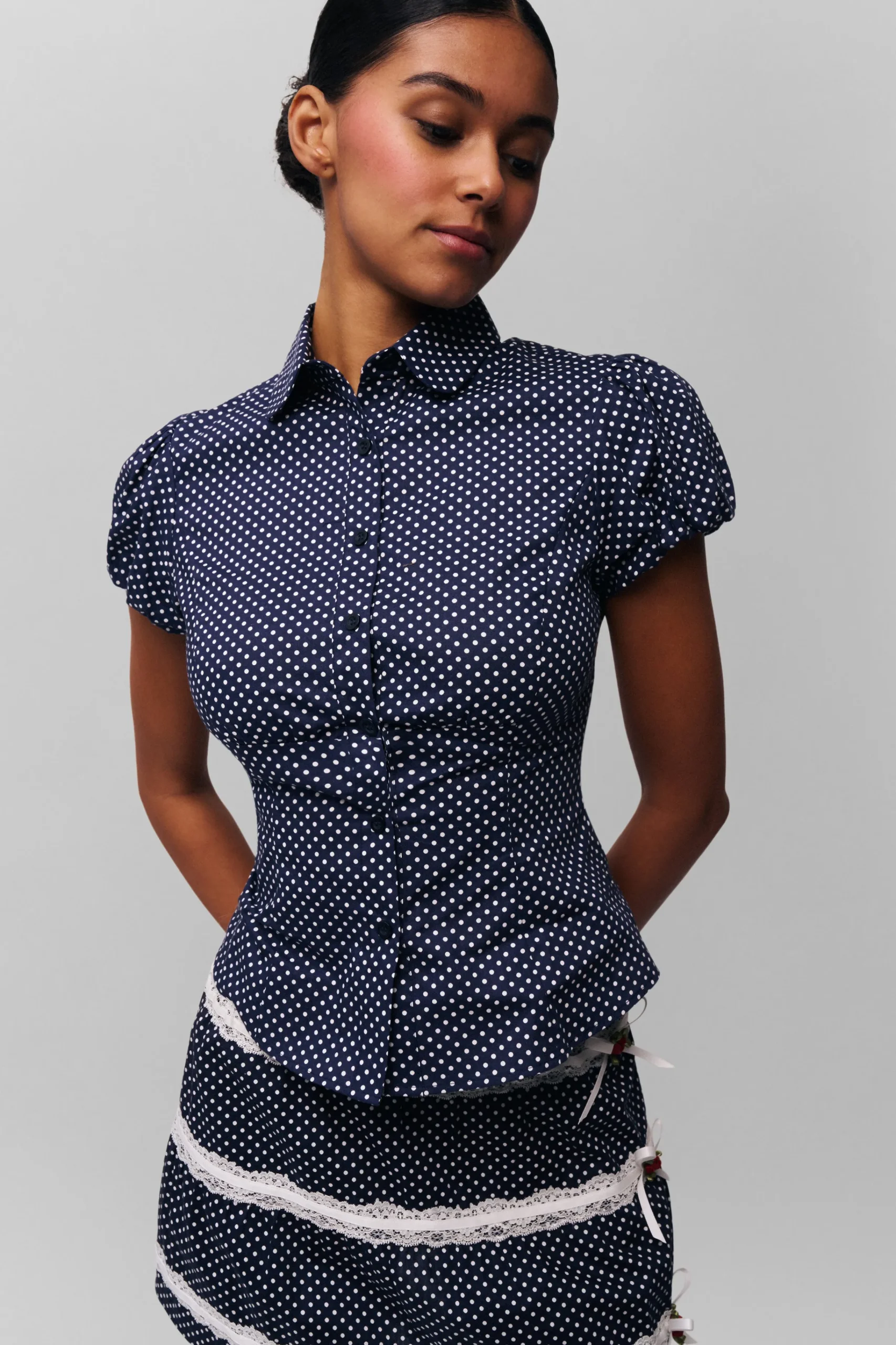 GUIZIO Simone Mini Skirt- Mini Skirts|Skirts