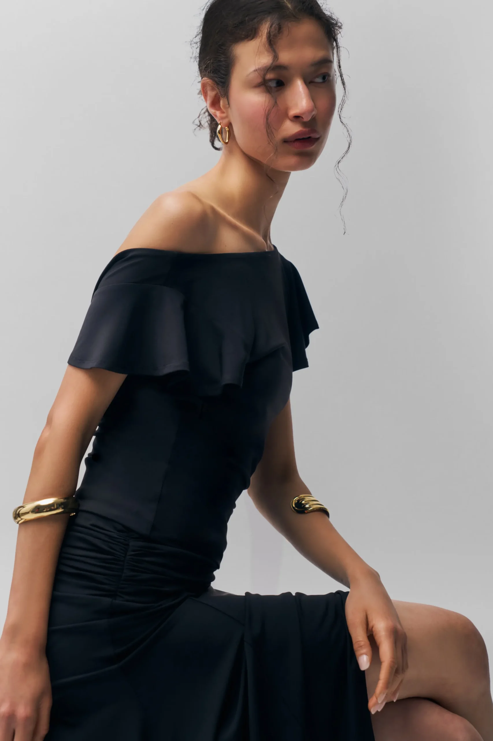 GUIZIO Soffiano Skirt- Midi Skirts|Skirts