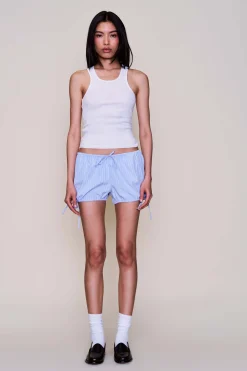 GUIZIO Stripe Bloomers- Shorts