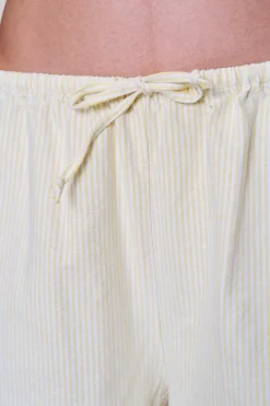 GUIZIO Stripe Lounge Pant- Pants