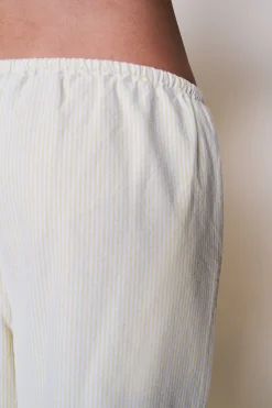 GUIZIO Stripe Lounge Pant- Pants