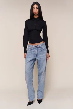 GUIZIO Tailored Corset Long Sleeve- Long Sleeve Tops|Corsets