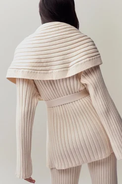 GUIZIO Tullia Slouchy Cardigan- Sweaters|Knitwear