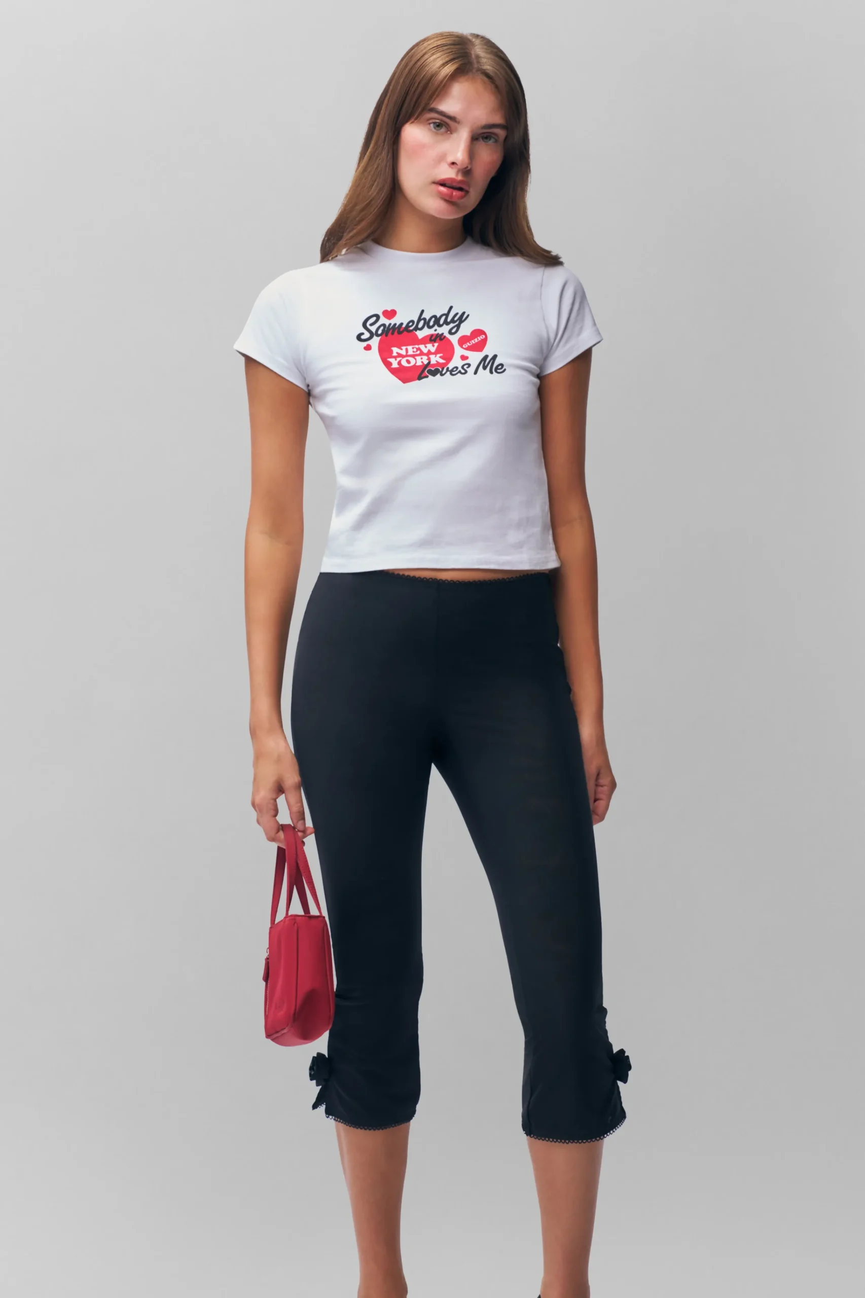 GUIZIO Valeria Mesh Capri- Pants